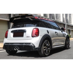 Aileron arrière en fibre de carbone véritable de style <span class=keywords><strong>GP</strong></span> pour BMW <span class=keywords><strong>MINI</strong></span> F56/F55 Aile fixe Aile de toit à double pont Accessoires de voiture Kit de carrosserie - Product Image 6