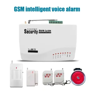 Sistema de Alarma contra Incendios y Robos para Hogar Inteligente, WiFi/<span class=keywords><strong>GSM</strong></span>, 4 Zonas Cableadas + 6 Inalámbricas, Material ABS, Volumen Ajustable, 1-10m - Product Image 4