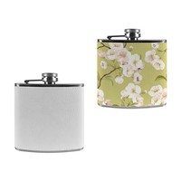 Bouteille d'eau personnalisée en acier inoxydable écologique 6oz/7oz/8oz, gourde isotherme pour sublimation et cadeaux de remerciement