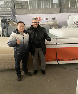 เครื่องจักรสายการผลิตที่นอน POE ประสิทธิภาพสูง เทคโนโลยีการขึ้นรูปโฟมควบคุมอุณหภูมิขั้นสูง <span class=keywords><strong>โรงงาน</strong></span>ครบวงจร - Product Image 6