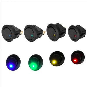 Interrupteur à Bascule Rond 12V 20A avec Lampe LED 3 Broches KCD1 Marche/Arrêt pour Automobile - Product Image 2