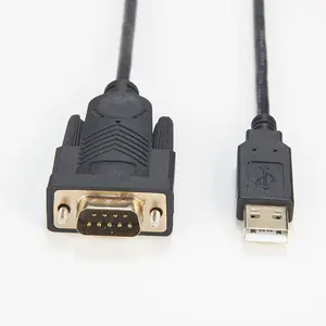 USB para DB9 RS232 Masculino Serial Converter Adapter Cable