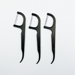 ด้ายเกลียวสองสี uhmwpe สองสี F ไหมขัดฟันเลือกไหมขัดฟันแท่งไหมขัดฟันเลือกไหมขัดฟัน50ชิ้นในกล่อง - Product Image 1