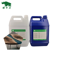 Nouvelle colle époxy à séchage rapide pour table en résine, super adhésive, résistante à l'eau, à l'huile et aux solvants chimiques