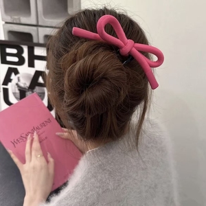 Temperament Elegant Bowknot Hair Accessory Popular Niche Design <b>Light</b> Luxury Women's Hair Accessory Trendy Jewelry Wholesale - Product Image 3
