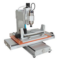 Mini perceuse CNC 6040 à 5 axes de bureau, gravure, fraiseuse avec broche de 2200W