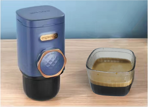 Machine à café Portable infuser expresso cafetière noire voyage <span class=keywords><strong>Camping</strong></span> pratique cafetière Simple - Product Image 2
