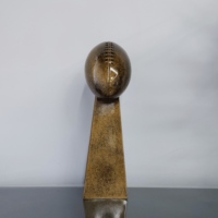 Trophée en résine et métal personnalisé en gros pour les récompenses sportives