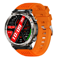 Reloj Inteligente HT30 Resistente al Agua con Pantalla Táctil IPS, Brújula, Respuesta a Llamadas, Monitoreo de Glucemia, Monitor de Actividad Física, Frecuencia Cardíaca y Sueño