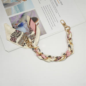 ห่วงโซ่ผ้าไหมแบบแขวนป้องกันการสูญหายสำหรับการเดินทางแบบสากลสายรัดข้อมือตกแต่งโทรศัพท์พร้อมสายคล้องโลหะ - Product Image 3