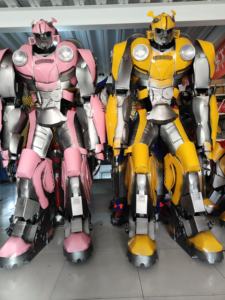 Disfraces de Cosplay de Robot de fiesta de eventos atractivos realistas de gran tamaño, trajes de Robot <span class=keywords><strong>Bumble</strong></span> <span class=keywords><strong>Bee</strong></span> a la venta - Product Image 5