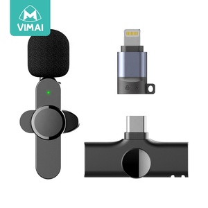 Mejor Venta <span class=keywords><strong>de</strong></span> micrófono <span class=keywords><strong>de</strong></span> <span class=keywords><strong>solapa</strong></span> inalámbrico VIMAI para YouTube Live Streaming y grabación <span class=keywords><strong>de</strong></span> voz Producto caliente en <span class=keywords><strong>Amazon</strong></span> - Product Image 3