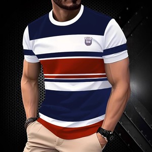 T-shirt décontracté TUME, nouvelle collection, imprimé numérique 3D, manches courtes, coupe ample, séchage rapide et respirant - Product Image 4