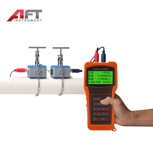 Bán Hot LCD hiển thị tiêu thụ điện năng thấp kẹp dầu nhiên liệu trên loại cầm tay xách tay siêu âm lưu lượng kế - Product Image 1