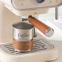 Mug Kopi Tumbler Stainless Steel 304 300ML dengan Logo Custom, Sedotan, Tutup, dan Sarung untuk Mobil, Cocok untuk Teh, Kopi, Jus, dan Kemah