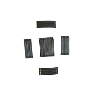 מותאם אישית מיקרו <span class=keywords><strong>rebar</strong></span> בטון חיזוק פלדה מיוחד קצה וו סוג חוט סיבי פלדה בשורה מחיר סיבים פלדה לכל טון - Product Image 1
