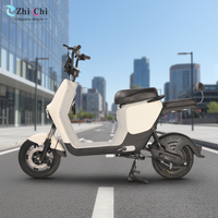 Vélo électrique intelligent de haute qualité avec batterie 350W 48V 12AH, moteur sans balais, double siège, frein à tambour, écran LED