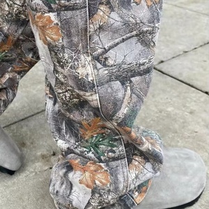 High Quality Custom 100% Cotton Colored Water Hunting Tree Camo Stacked Parachute Carpenter Digital Printing Hip Hop <b>Men's</b> - Product Image 4