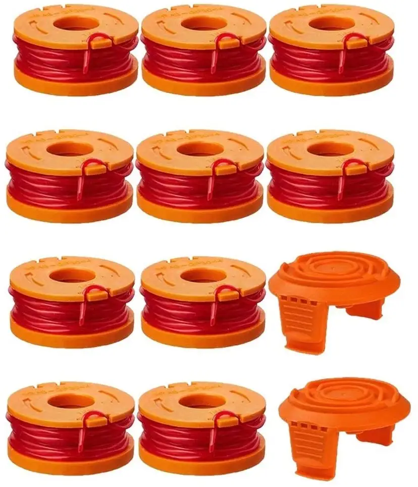 15-Pack Replacement Trimmer Spool Line For Worx WA0010 WG180 WG163 WG175 Electric Trimmer Edger Weed Eater Line