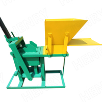 Petite machine et équipement de fabrication de briques Hr2-40 en Sierra Leone