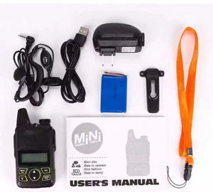 <span class=keywords><strong>Baofeng</strong></span> <span class=keywords><strong>BF</strong></span> <span class=keywords><strong>T1</strong></span> <span class=keywords><strong>Mini</strong></span> Walkie Talkie Micro Slim Driving 400-470MHz Uso en hoteles Estaciones de <span class=keywords><strong>radio</strong></span> Transceptor <span class=keywords><strong>Radio</strong></span> bidireccional intercomunicador - Product Image 2