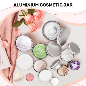 100ml <b>Large</b> Stock Food Storage Aluminium Jar Black Tin Containers Food Grade Packaging Luxury Spice Jar Round Candy Tin - Product Image 5