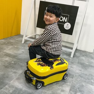 <span class=keywords><strong>Valise</strong></span> à roulettes <span class=keywords><strong>d</strong></span>'embarquement étanche avec dessin animé 3D <span class=keywords><strong>pour</strong></span> enfants avec roulettes <span class=keywords><strong>pour</strong></span> enfants - Product Image 3