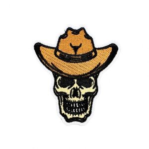 Nuevo Parche Termoadhesivo Bordado con Temática Vaquera del Oeste, con Diseños de Bota, Pistola, Calavera, Herraduras y Silla de Montar, para Decoración de Ropa, Sombreros y Bolsos - Product Image 5