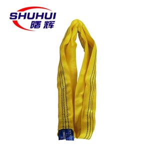 2.5トン ポリエステルウェビングスリング ベルトリフティングスリング 効率的な重量物貨物管理用 - Product Image 6