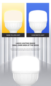 Tùy Chỉnh Giá Rẻ Giá E27 30W 3000K Ánh Sáng Ấm Áp Công Suất Cao <span class=keywords><strong>LED</strong></span> T Hình Dạng Ánh Sáng Bóng Đèn - Product Image 5