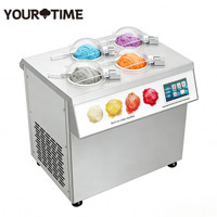 24l / h vertical machine à crème glacée Outdoor Fruit Machine Italie salle à manger sirop de crème glacée lot congélateur