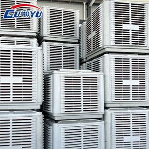 مبرد هواء تبخيري للتثبيت على الحائط مع جهاز تحكم عن بعد ومحرك للاستخدام في المطاعم مكيف هواء صناعي - Product Image 5