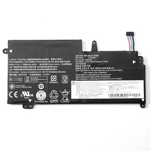 Batterie d'origine pour ordinateur portable, 11.4V, 42wh, compatible avec Lenovo <span class=keywords><strong>ThinkPad</strong></span> S2 <span class=keywords><strong>13</strong></span>, <span class=keywords><strong>Chromebook</strong></span>, 01AV401 et 01AV400, vente en gros - Product Image 1