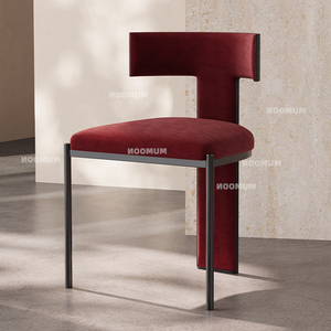 Chaises d'hôtel en gros, style nordique <span class=keywords><strong>de</strong></span> luxe, en métal noir, modernes, en cuir et velours, <span class=keywords><strong>pour</strong></span> salles à manger, banquets <span class=keywords><strong>de</strong></span> <span class=keywords><strong>mariage</strong></span> et hôtels - Product Image 6