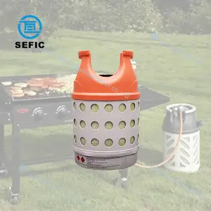 SEFIC tragbarer LPG COMPOSITE PLASTIC GLASS FIBER LPG CYLINDER