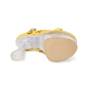 Zapatos de tacón alto para mujer, zapatos de baile con aumento de altura extrema, sandalias de plataforma para mujer, zapatos de tacón alto - Product Image 6