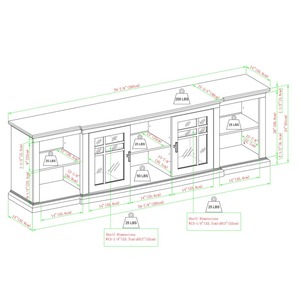 Soportes de <span class=keywords><strong>TV</strong></span> de montaje en suelo clásico de simplicidad negra moderna <span class=keywords><strong>Mueble</strong></span> de <span class=keywords><strong>TV</strong></span> de madera multifunción <span class=keywords><strong>Mueble</strong></span> Para <span class=keywords><strong>TV</strong></span> - Product Image 4