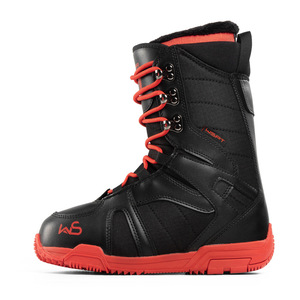Équipement de <span class=keywords><strong>ski</strong></span> et de snowboard d'hiver pour adultes - Imperméable avec matériau PU et doublure en peau de mouton, bottes, chaussures et raquettes à neige - Product Image 2