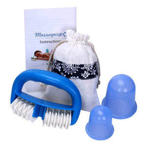 Cangkir terapi selulit, 4 buah set cangkir pijat vakum silikon anti selulit dan nyeri - Product Image 3