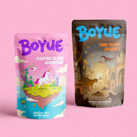 Sachets de café et de thé personnalisés à fermeture éclair refermable, certifiés ISO, imprimés indigo à effet holographique, pour le stockage alimentaire