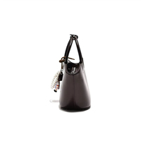 Tas Selempang Kulit PU Glossy Grosir Wanita Mewah Warna Solid Mini Tas Bahu Crossbody