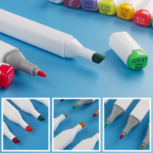 <span class=keywords><strong>Stylo</strong></span> de marqueur d'<span class=keywords><strong>alcool</strong></span> professionnel de la meilleure qualité de Offre Spéciale 80 couleurs avec la pointe de Dul et le colorant permanent - Product Image 2