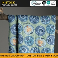 Tela Jacquard para el Mercado Europeo, Venta al Por Mayor, Impresión Personalizada, Cumple con las Normativas de la UE, Bajo MOQ
