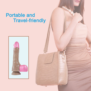 Vibrador de 453 g para Mujeres y Chicas, Productos Sensuales, Juguetes con Sensación Agradable al Tacto, Ventosa Fuerte, Pene Realista - Product Image 3