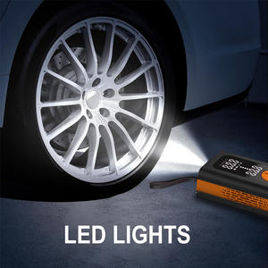 휴대용 전동 150psi 타이어 공기주입기 펌프 디지털 자동차 오토바이 자전거 에어 컴프레서 (타이어 및 튜브용) - Product Image 6