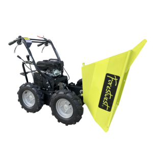 6.5hp alimenté au gaz 300kg Mini Dumper <span class=keywords><strong>brouette</strong></span> motorisée déchargement manuel - Product Image 2