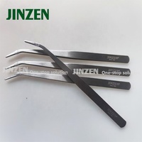 Support en ligne Twizzers Fabricant JINZEN Fournitures de couture Outils JZ-71023 Twizzer incurvé