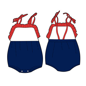 Conjunto de peleles de burbujas para bebé recién nacido, 2023 algodón, ropa Rosa dulce con azul claro, 95% - Product Image 6