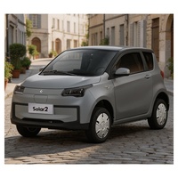 Voiture électrique micro L7e à toit photovoltaïque intégral, longue autonomie, 2 places, pour les déplacements urbains
