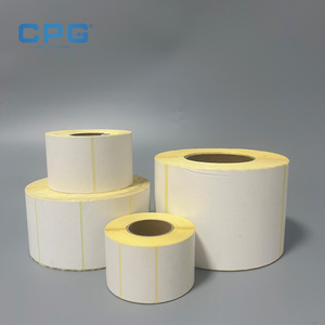 Etiqueta Térmica Directa de Fábrica OEM, Etiqueta de Código de Barras Térmica Ecológica de 2"x1", Papel de Etiqueta con Adhesivo Fuerte para Marcado de Cartones - Product Image 1